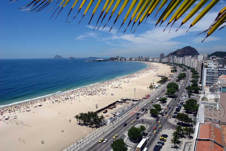 Bild: Copacabana in Rio de Janeiro - Reiseblog von Frank Seidel
