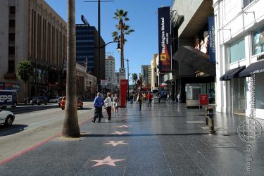 Bild: Walk of Fame, Hollywood Boulevard, Los Angeles - Reiseblog von Frank Seidel