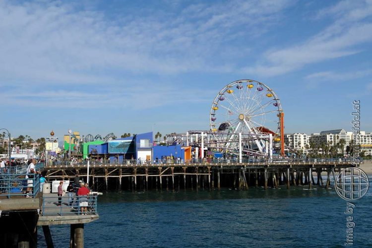 Bild: Santa Monica Pier, Los Angeles - Reiseblog von Frank Seidel