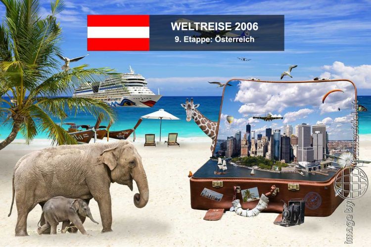Bild: 9. Etappe der Weltreise, Ziel: Österreich - Reiseblog von Frank Seidel