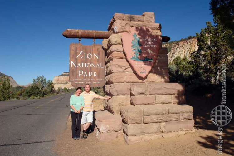 Bild: Zion Nationalpark - Reiseblog von Frank Seidel