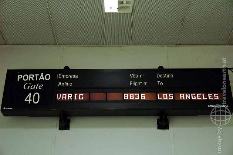 Bild: Weltreise, Flug nach Rio de Janeiro